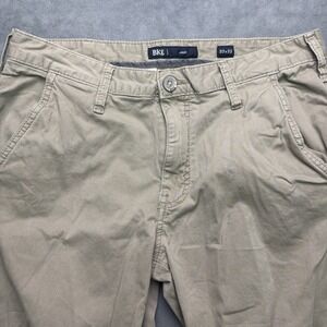 Mens Buckle BKE Casuals Jake Straight Beige Khaki Pants Size 34x32